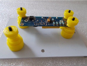 placa de circuito la abrazadera herramientas pcb perforación 3d print model - Mito3D