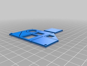 dungeon-tile-Schablone Spielzeug & game Zubehör 3d print model - Mito3D