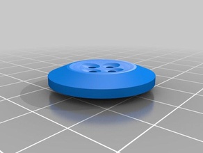 my customized uni-button fashion 3d print model - Mito3D