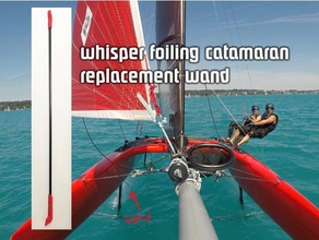 sussurro frustrar catamarã varinha partes esporte & ao ar livre a 3d print model - Mito3D