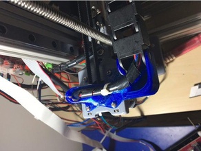 x carriage chain blv mod 3d printer parts 3d print model - Mito3D