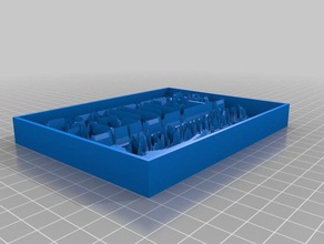 sauderslogo Arte en 2d personalizado 3d print model - Mito3D