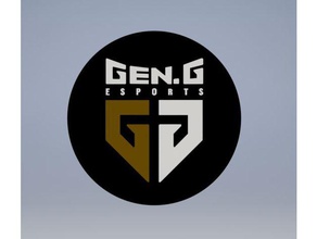 geng esports logo d'autres jeu 3d print model - Mito3D