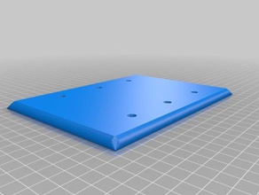 blank 3 gang replacement parts customized 3d print model - Mito3D