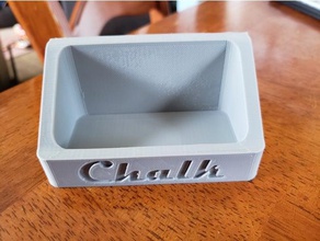 magnetic chalk holder 8mmx3mm magnet household supplies 3d print model - Mito3D