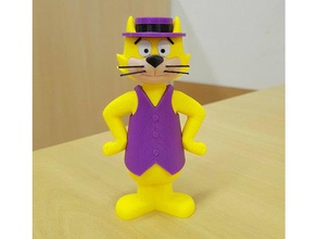 top cat multi-couleur animaux action figure dessin animé caractère hanna barbera topcat 3d print model - Mito3D