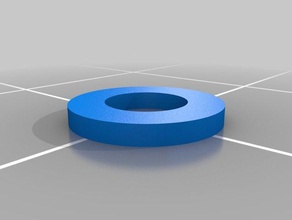 3mm rondelle pièces personnalisé 3d print model - Mito3D