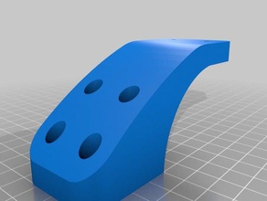 50mm tevo board stand off bracket 3d printer parts tarantula 3d print model - Mito3D