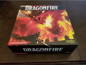 Dragonfire (Drachenfeuer) catalyst games Veranstalter Brettspiel-inserts dungeons dragons 3d print model - Mito3D