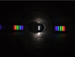 easy spectroscope physics astronomy 3d print model - Mito3D