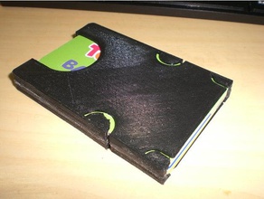 simple card holder office 3d print model - Mito3D