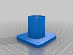 mi personalizar la boquilla del tubo de brida partes 3d print model - Mito3D