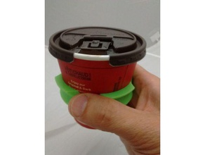 coffee sleeve automotive ring dodge journey 3d print model - Mito3D