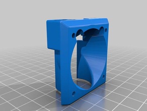 e3d v6 modüler kasırga 40mm fan montaj kapağı 20 mm vidalar yazıcı parçaları 3d print model - Mito3D