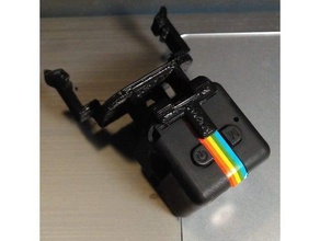 sq11 de montaje la cámara tello rc vehículos quadcopter ryze cam monte 3d print model - Mito3D