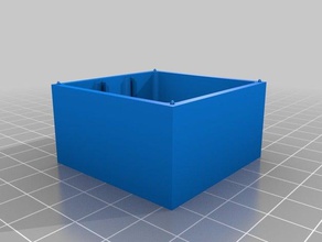 1x1 pleine hauteur unitbin outil de les titulaires boîtes bacs conteneurs empilables 3d print model - Mito3D
