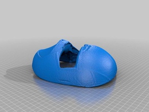 cobra Maske unvollendet durchsucht Replikate makerbotdigitizer 3d print model - Mito3D