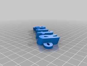 rotaract organización personalizado 3d print model - Mito3D