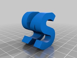 sn interattiva art personalizzato 3d print model - Mito3D