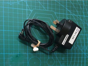 perro-hueso de la banda goma cable lazo organización bongo empate soporte gestión cables ordenado el plomo 3d print model - Mito3D