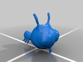 simpatico insetto sculture 3d print model - Mito3D