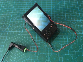 en-el12 external power adapter camera ac adaptor battery coolpix dc input keymission nikon 3d print model - Mito3D