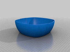 bowl design kitchen dining 3d print model - Mito3D