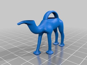 camelo canne família 3d print model - Mito3D