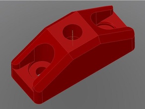 spool holder mount 2020 3d printer parts 3d print model - Mito3D