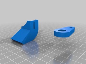 benim özel snap-fit blower fan kanalı 3d yazıcı parçaları 3d print model - Mito3D