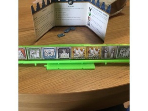 Modulares Brettspiel cardpiece stand ver 10 - Spielzeug Zubehör boardgames Kartenhalter 3d print model - Mito3D