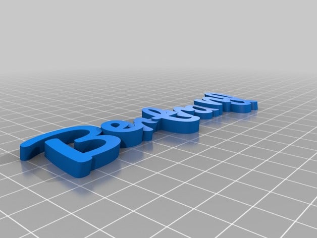 bertrand wo ring organization customized 3D print model - Mito3D