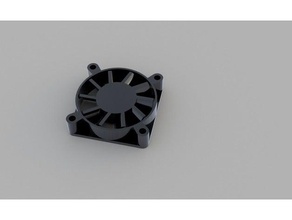 40x40mm cad model fan 3d yazıcı parçaları 3d print model - Mito3D