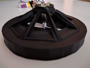 hover cin air hockey puck mekanik oyuncaklar 3d print model - Mito3D