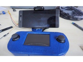 di base del controller touchscreen giocattolo gioco accessori nextion display la robotica rov subacquea 3d print model - Mito3D