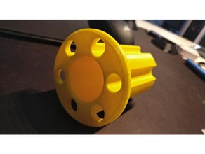 123-3d jupiter spool adapter creality printer accessories cr-10 cr-10s ender 3 serie holder 3d print model - Mito3D