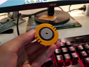 spinning scrap mechanic bearing toys games fidget hand spinner 3d print model - Mito3D