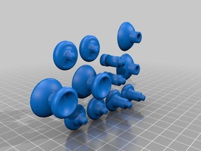 xbox thumbsticks 3d printing 3d print model - Mito3D