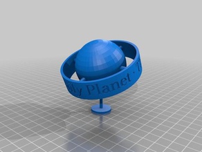 daily planet globe updated 3d printing 3d print model - Mito3D