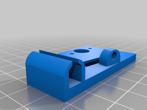 le voile ender 2 capteur optique 3d de l'imprimante pièces creality ender2 butée filament final curso 3d print model - Mito3D
