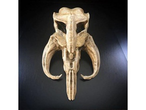 mandaloriane mythosaur cranio sculture 3d print model - Mito3D