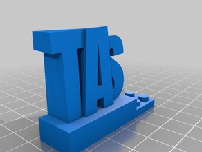 tas final art tools customized 3d print model - Mito3D