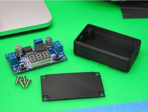 lm 2596 la caja de alimentación electrónica 3d print model - Mito3D