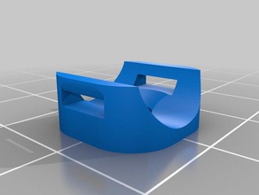 medium size- customized screw-mount cable tie-holder organization 3d print model - Mito3D