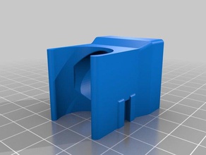 surround print cooler 40x40 fan e3d type hotends printer parts 3d print model - Mito3D