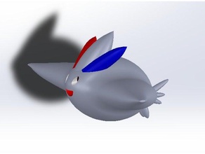 togekiss fairyflying pokemon togepi 3d la impresión de aves criatura lindo juego modelo nintendo 3ds interruptor pikachu figuras ir juguete video juegos 3d print model - Mito3D