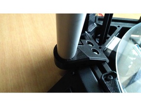 refuerzo transversal anycubic kossel 3d de la impresora partes delta del marco soporte mini 3d print model - Mito3D