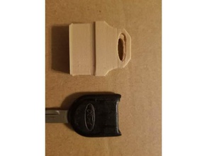ford key holder 3d print model - Mito3D