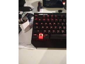 keycap cherry mx archlinux teclado de linux equipo 3d print model - Mito3D