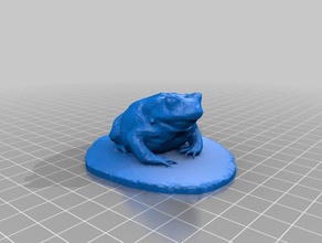 colorado river toad biology 3d print model - Mito3D